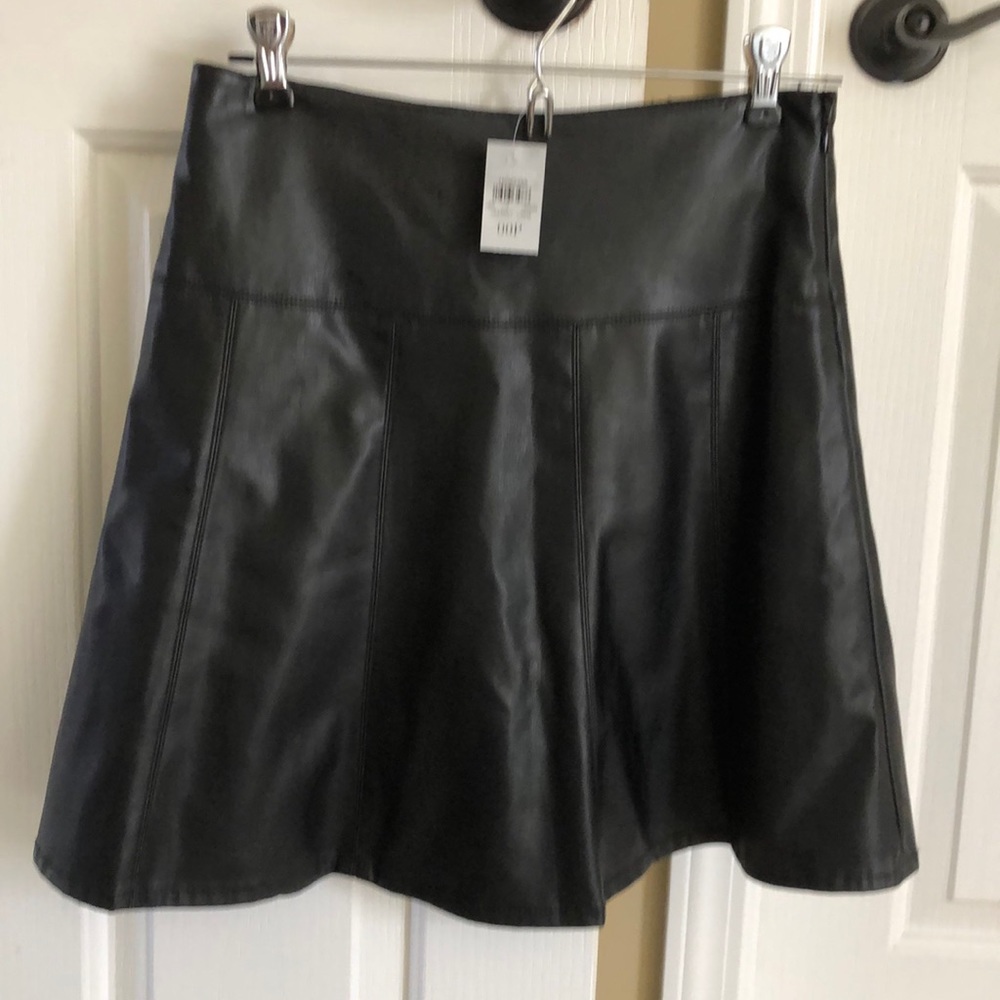 Anne Taylor leather skirt